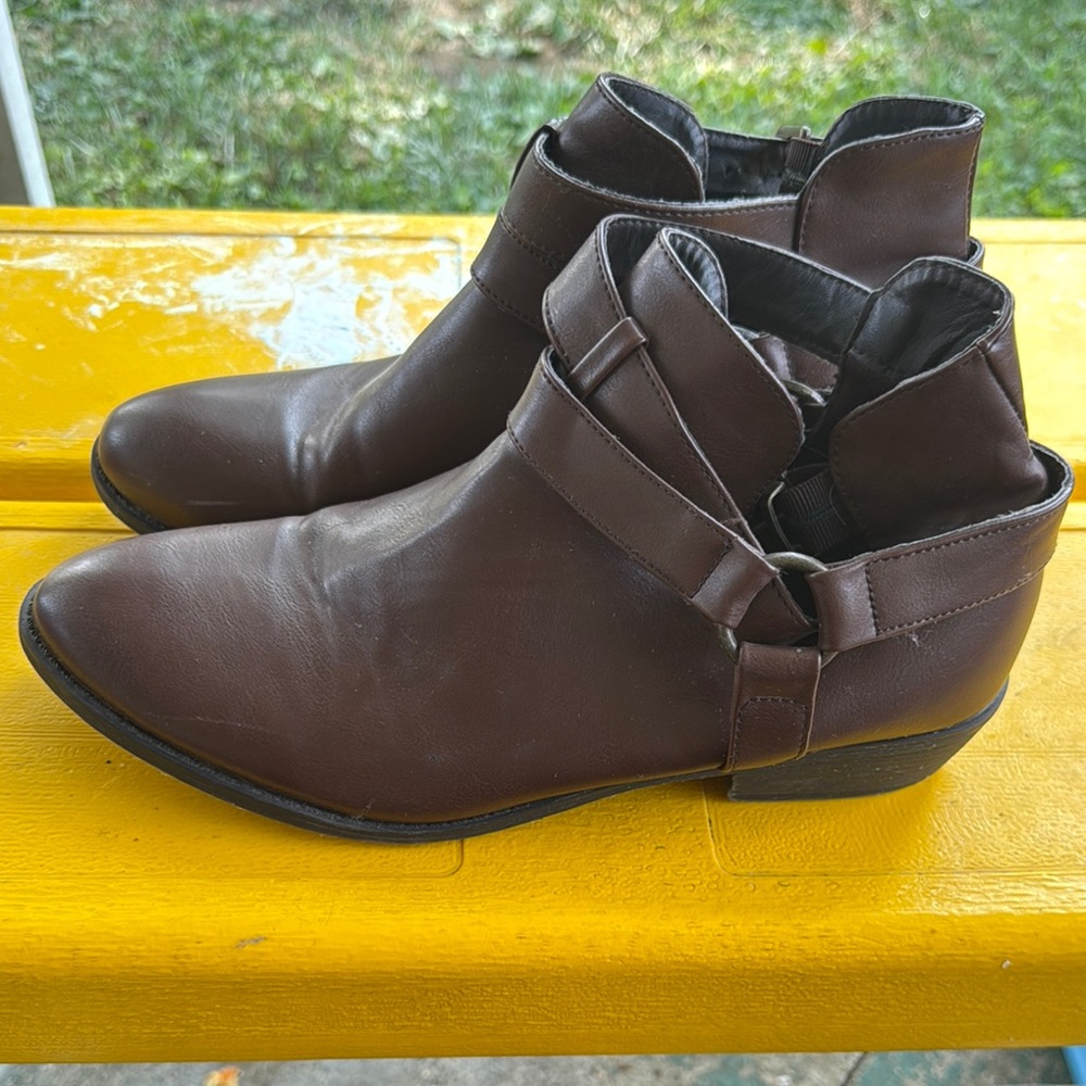 Brown Ankle Boots
